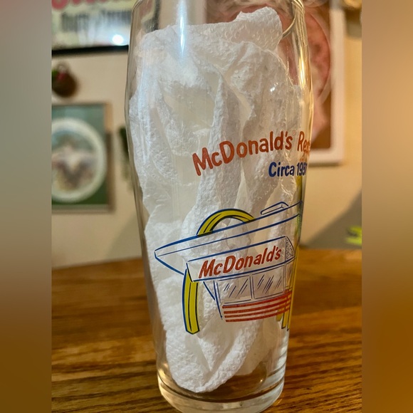 Vintage ‘95 McDonald Drinking Glass - Promo Celebrates Original Business Opening - Picture 3 of 5